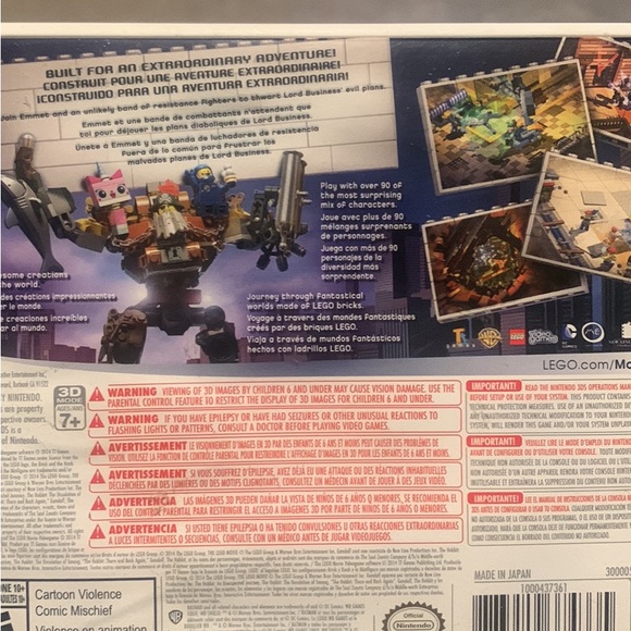 The Lego Movie 3Ds Game - Picture 2 of 3